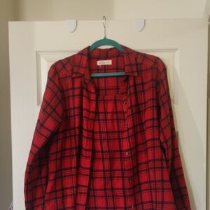 Red Plaid Women's Jacket